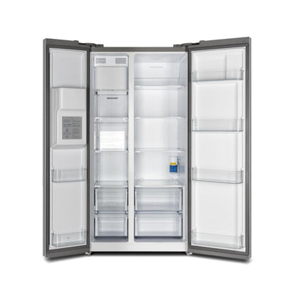 Forno 5-Piece Appliance Package - 48-Inch Dual Fuel Range, Refrigerator with Water Dispenser, Wall Mount Hood, 24-Inch Microwave Oven, & 3-Rack Dishwasher in Stainless Steel - APW5-6156-48-H-MWO
