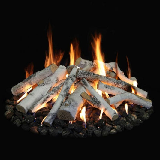 Grand Canyon  Quaking Aspen Birch Log Set For Fire Pits (16 PC.) FPASP-30/36