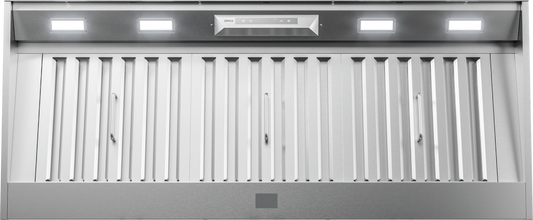 ZEPHYR Monsoon Connect, 48in, SS, LED, ACT in Stainless Steel - AK9446BS