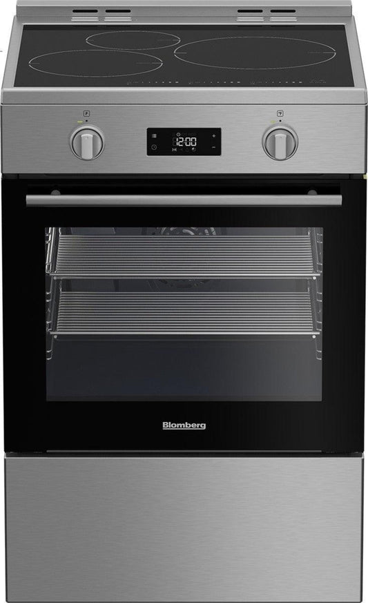 BLOMBERG APPLIANCES BIRU24102SS 24" Free-Standing Induction Slide-In Range, True Convection in Stainless Steel - BIRU24102SS
