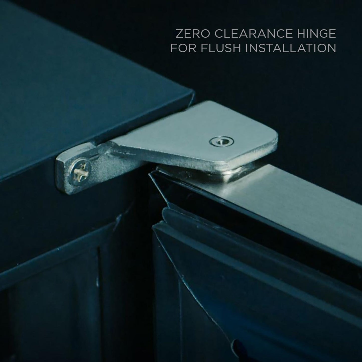 XO APPLIANCE XOU24BCOFL Beverage Center, 24" Solid Panel Ready Door, Left Hinge Custom Panel Ready - XOU24BCOFL