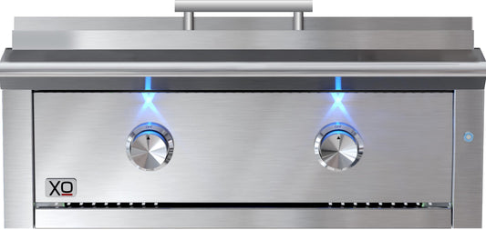 XO APPLIANCE XOGRIDDLE30L 30" Griddle LP in Stainless Steel - XOGRIDDLE30L