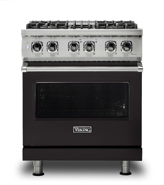 VIKING 30" Dual Fuel Range Viking 5 Series Black - VDR5304BONLP