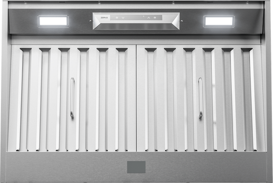 ZEPHYR Monsoon Connect, 30in, SS, LED, ACT in Stainless Steel - AK9428BS