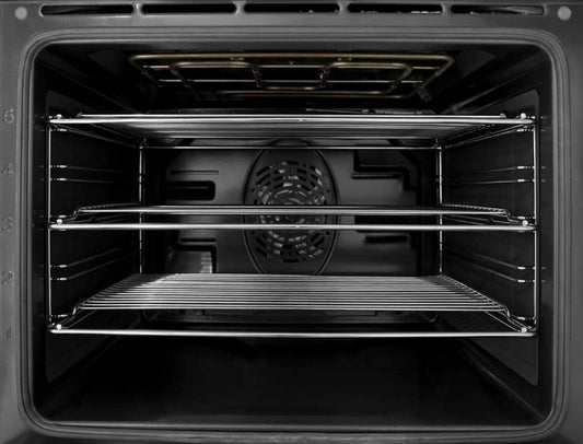 BLOMBERG APPLIANCES BERU24102SS 24in Electric, convection w/fan and circular element, smooth top 4 zone, in Stainless Steel - BERU24102SS
