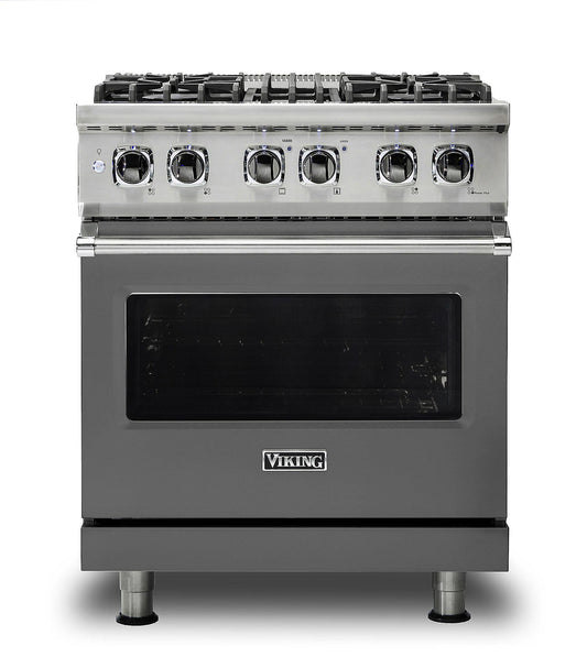 VIKING 30" Dual Fuel Range Viking 5 Series Gray - VDR5304BDG