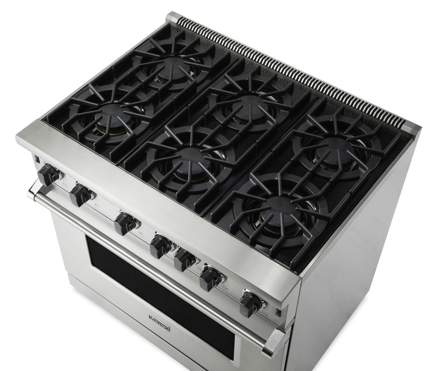 VIKING 36" Open Burner Gas Range Viking 5 Series White - VGIC53626BPWLP