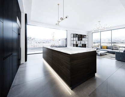 ZEPHYR Lift Downdraft, 18" rise, 30" width in Stainless Steel - DLIE30ASX