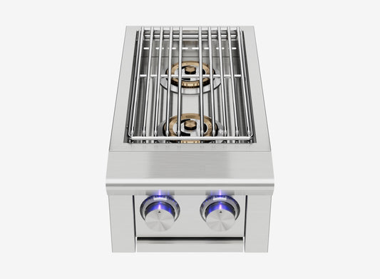 XO APPLIANCE XOGSIDEBXLTL XO Performance XLT Double Side Burner LP - XOGSIDEBXLTL