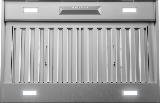 ZEPHYR Monsoon II, Insert, 34-3/8in, SS, LED, ACT Stainless - AK9334BS