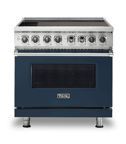 VIKING 36" Induction Range Viking 5 Series Blue - VIR53626BSB