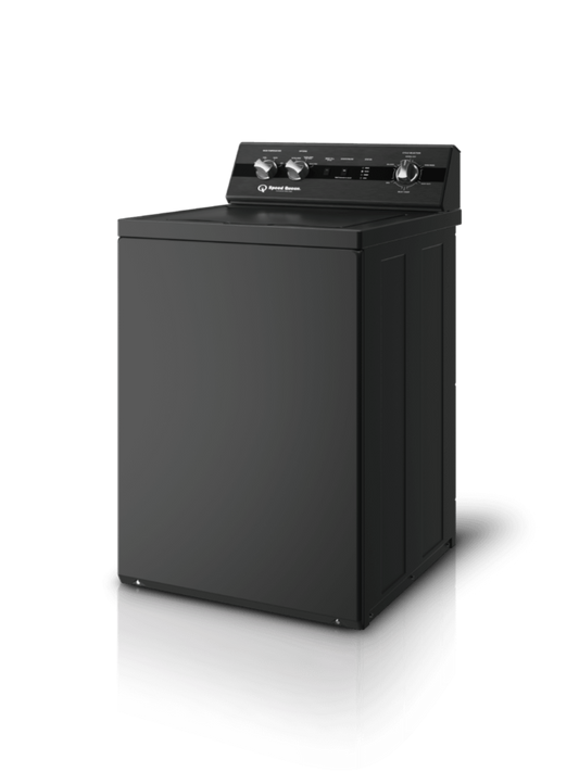 SPEED QUEEN TC5003BN TC5 Top Load Washer with Speed Queen Classic Clean No Lid Lock  Black - TC5003BN