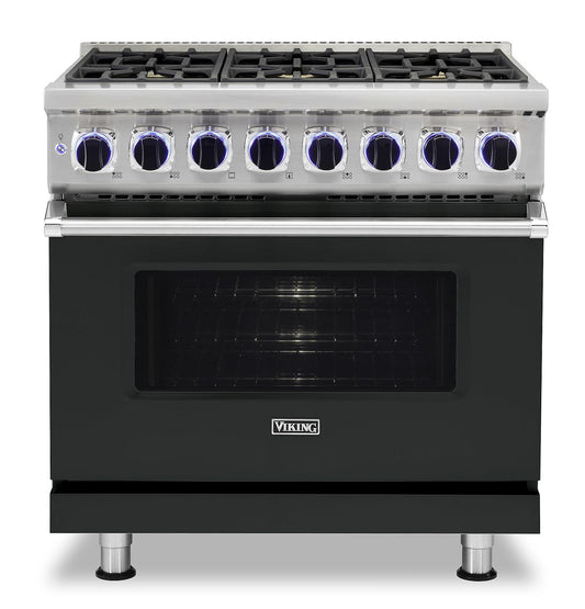 VIKING 36" Dual Fuel Range - VDR7362 Viking 7 Series Bronze - VDR73626BANLP