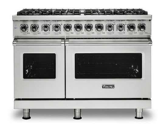 VIKING 48" Dual Fuel Range - VDR548 Viking 5 Series in Stainless Steel - VDR5488BSS