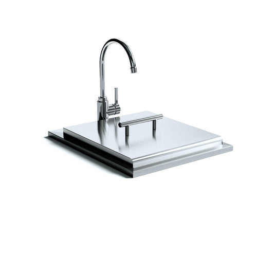 XO APPLIANCE XOG18SINK 18" in Stainless Steel Drop-in Sink and Faucet in Stainless Steel - XOG18SINK
