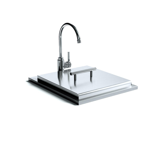XO APPLIANCE XOG18SINK 18" in Stainless Steel Drop-in Sink and Faucet in Stainless Steel - XOG18SINK