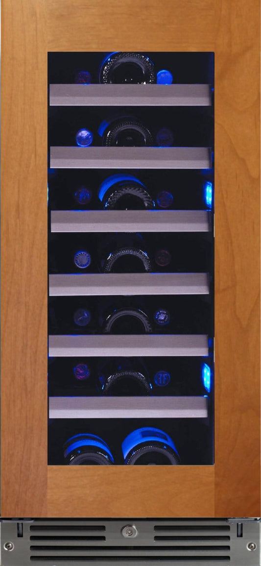 XO APPLIANCE XOU15WGOR 15" Wine Cooler, Panel Ready Glass, Right Hinge Custom Panel Ready  - XOU15WGOR