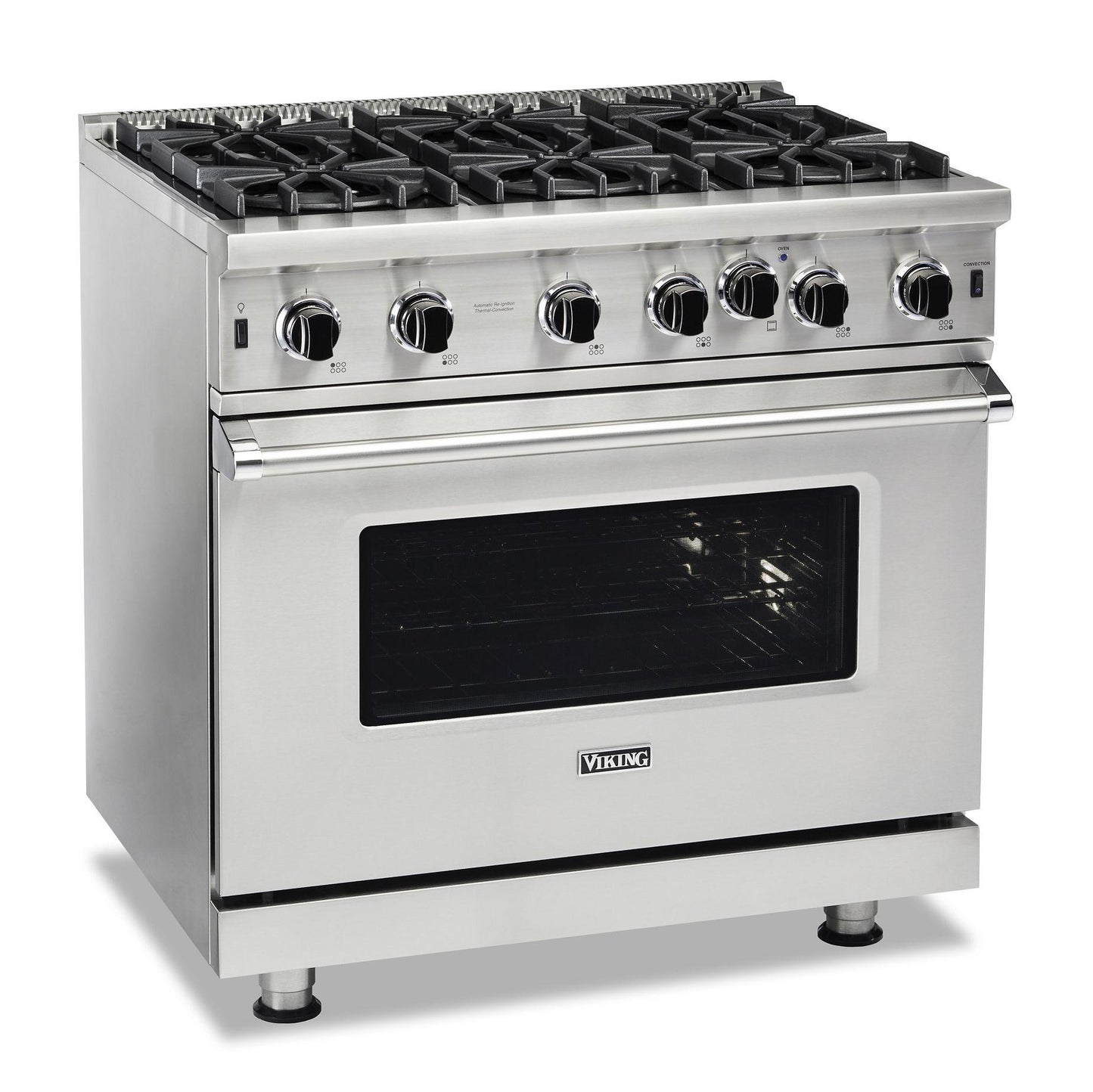 VIKING 36" Open Burner Gas Range Viking 5 Series Blue - VGIC53626BSB