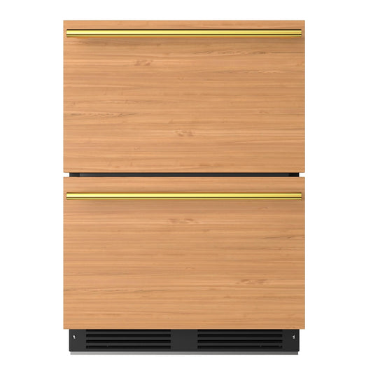 XO APPLIANCE XOU24RDO Refrigerated Drawers 24" Solid Panel Ready Custom Panel Ready - XOU24RDO