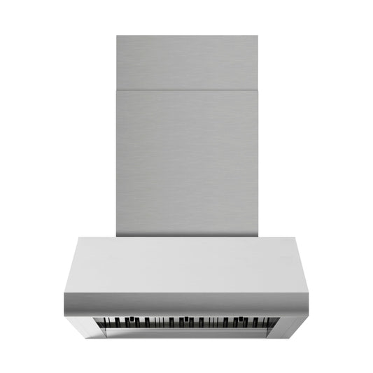 XO APPLIANCE XOGV28TELDC Telescopic Duct Cover for up to 12' ceilings, 28" wide (copy) in Stainless Steel - XOGV28TELDC