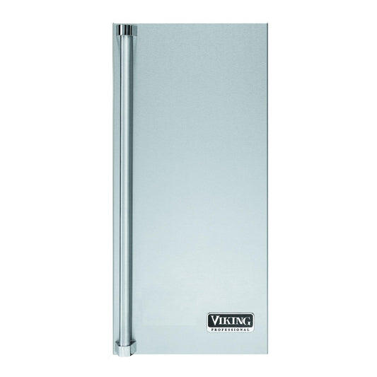 VIKING Right Hinge Professional Ice Machine Door Panel and Handle - PIDP515R in Stainless Steel - PIDP515RSS