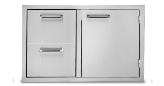 VIKING 30" Double Drawer and Access Door Combo - VOADDR5301SS in Stainless Steel - VOADDR5301SS
