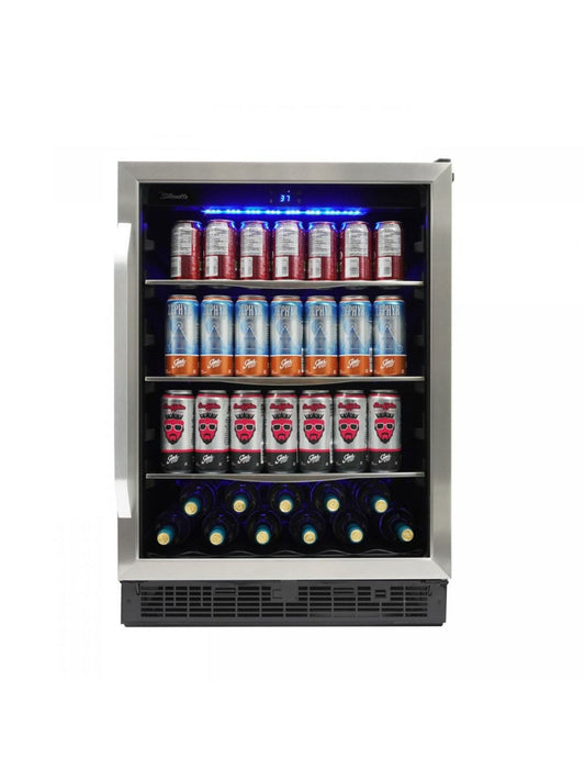 SILHOUETTE Silhouette 24" Built-in Beverage Center in Stainless Steel - SBC057D1BSS