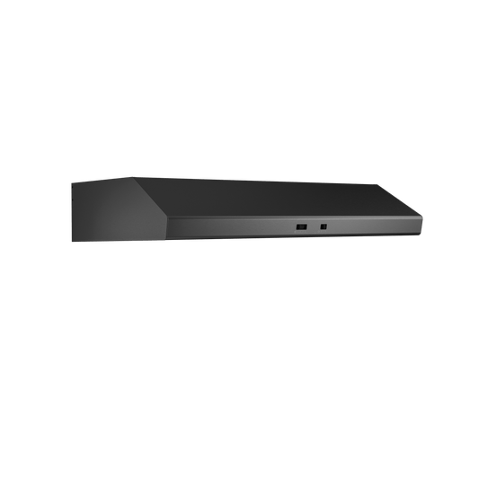 ZEPHYR Cyclone, Under Cabinet, 36", Black SS, 600 CFM Black in Stainless Steel - AK6536CBS