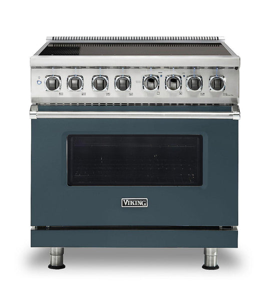 VIKING 36" Induction Range Viking 5 Series Gray - VIR53626BSQ