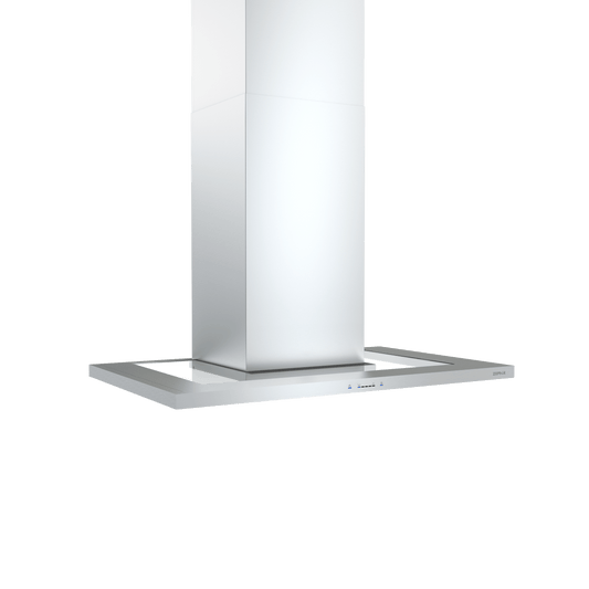 ZEPHYR Modena, Wall, 30in, SS+Glass, LED, ACT in Stainless Steel - ZMOE30BS