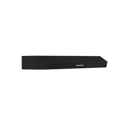 ZEPHYR Breeze II, Under Cabinet, 36", Black, LED Black - AK1236CB