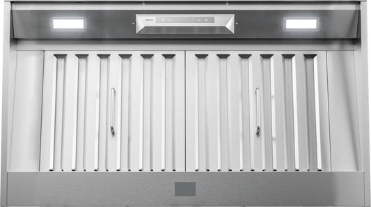 ZEPHYR Monsoon Connect, 36in, SS, LED, ACT in Stainless Steel - AK9434BS