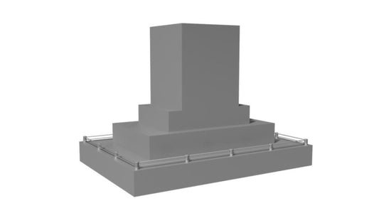 VENTAHOOD 60" Island Contemporary Range Hood - CILH92260
