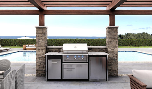 XO APPLIANCE XOGRILL30L 30" Grill 2 Burner with Rotiss Burner LP in Stainless Steel - XOGRILL30L