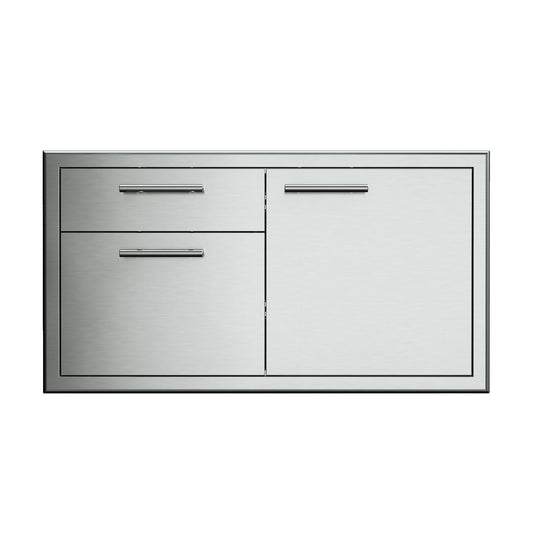 XO APPLIANCE XOG42COMBO 42" 304 in Stainless Steel Door and Drawer in Stainless Steel - XOG42COMBO