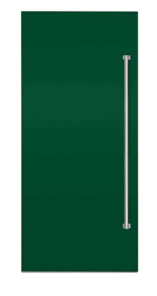 VIKING 7 Series Door Panel - STAINLESS STEEL OR COLOR DOOR PANEL Green - VICDP36IV