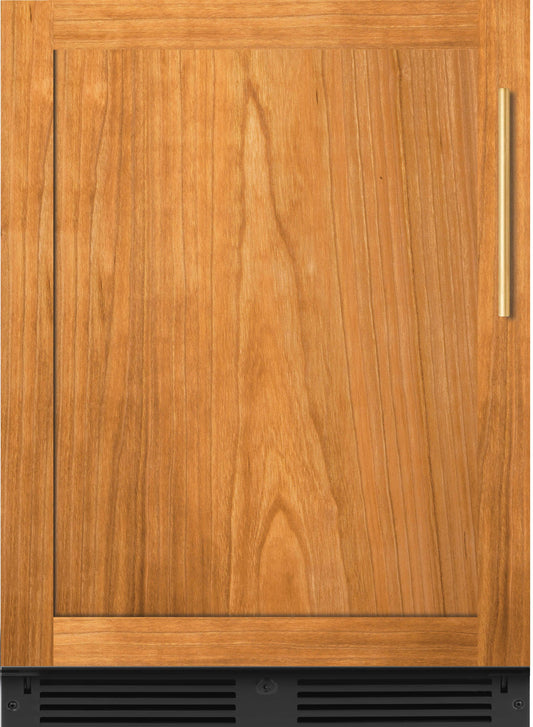 XO APPLIANCE XOU24WDZOFL Wine Cooler, Dual Zone 24" Solid Panel Ready Door, Left Hinge Custom Panel Ready - XOU24WDZOFL