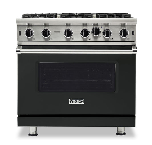 VIKING 36" Open Burner Gas Range Viking 5 Series Bronze - VGIC53626BANLP