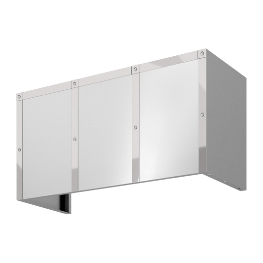 ZEPHYR Duct Cover, 48in x 18in, SS in Stainless Steel - DC14818AS