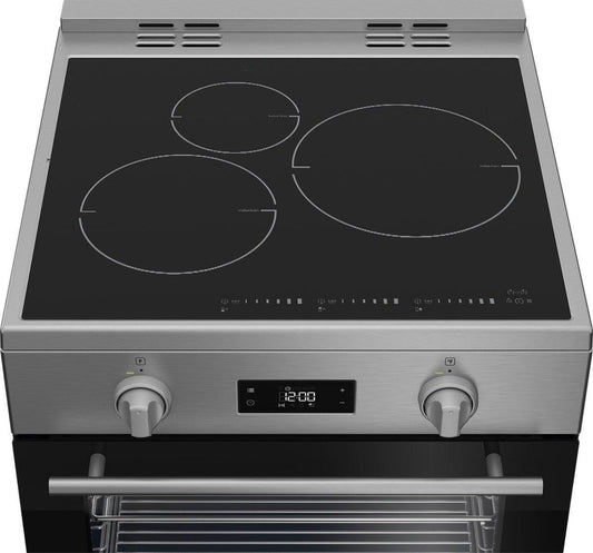 BLOMBERG APPLIANCES BIRU24102SS 24" Free-Standing Induction Slide-In Range, True Convection in Stainless Steel - BIRU24102SS