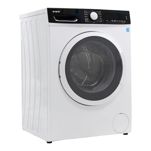 Avanti 24 Inch Front Load Washer with 2.2 cu. ft. Capacity, 15 Wash Cycles, 5 Water Temperature Settings, Energy Star Certified in White - FLW22V0W