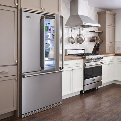VIKING 30" Self-Cleaning Dual Fuel Range Viking 3 Series Red - RVDR33025BSCLP