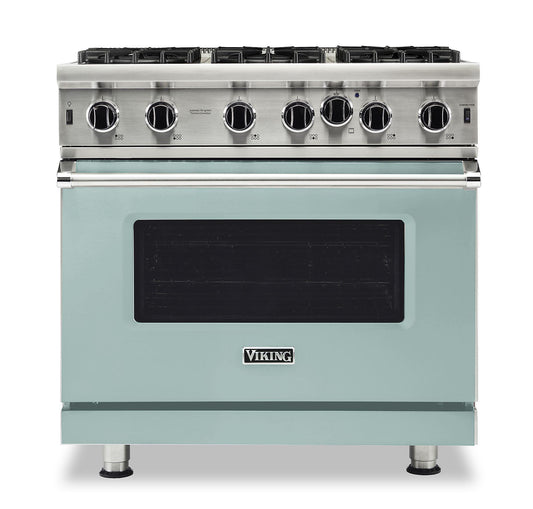 VIKING 36" Open Burner Gas Range Viking 5 Series Other  - VGIC53626BSPLP