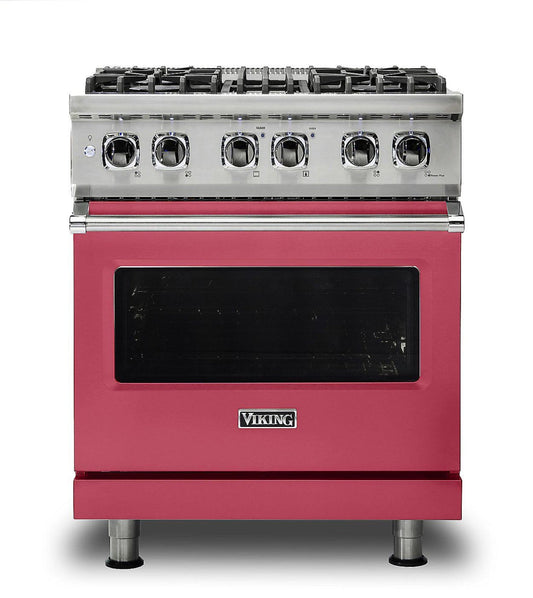 VIKING 30" Dual Fuel Range Viking 5 Series Red - VDR5304BVALP