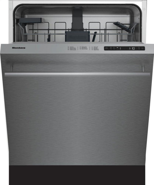 BLOMBERG APPLIANCES DW51600SS 24in Dishwasher ADA SS w/ bar handle 48dBA top control 6 cycle, beam on floor in Stainless Steel - DW51600SS