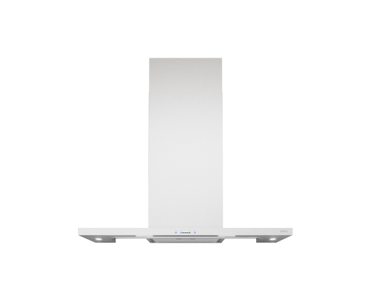 ZEPHYR Modena, Wall, 90cm, SS+Glass, LED, ACT in Stainless Steel - ZMOM90BS