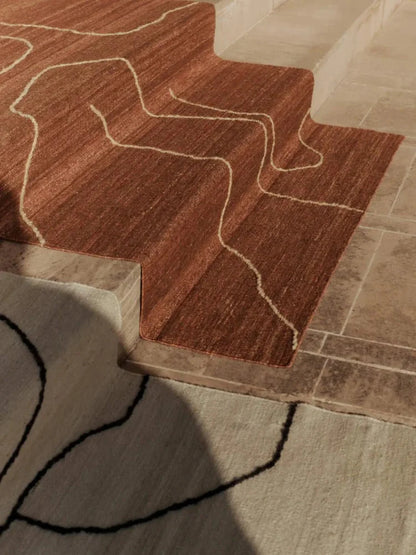 Ferm Living Gesso Jute Rug - 1104271100