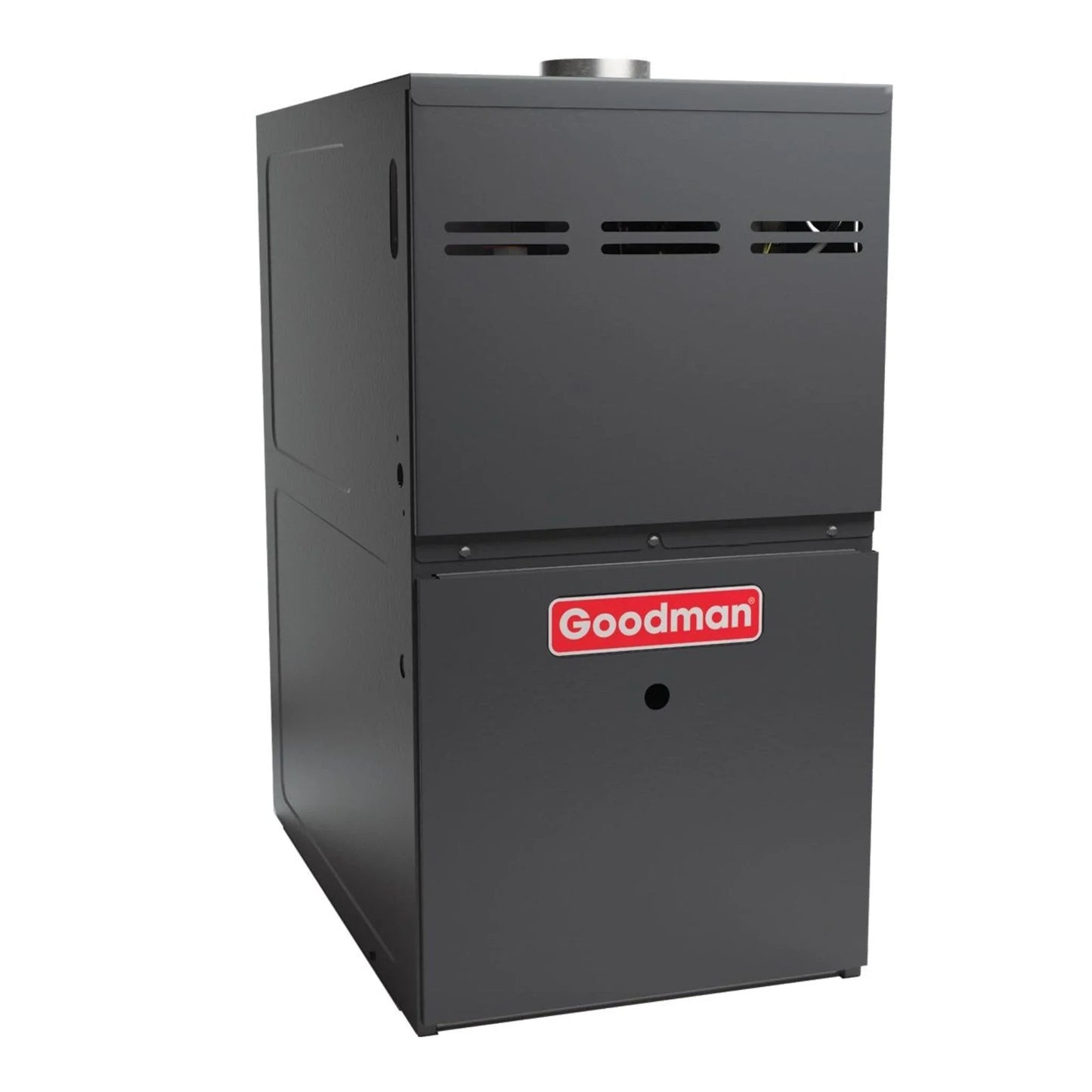 Goodman - 2.5 Ton/80,000 BTU 80% AFUE Gas Furnace and Air Conditioner System - Horizontal - 14.5 SEER2 - R32 - CHPTA3630C3