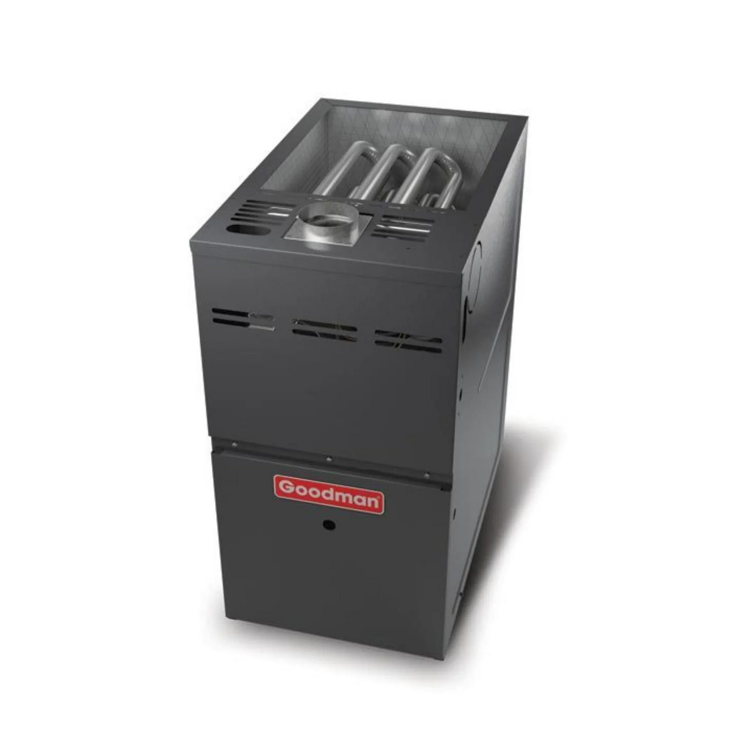Goodman - 1.5 Ton/60,000 BTU 80% AFUE Gas Furnace and Air Conditioner System - Horizontal - 14.5 SEER2 - R32 - CHPTA1822B3