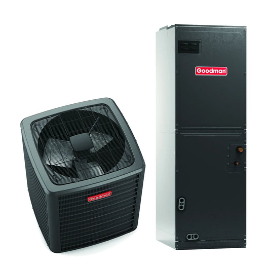 Goodman - 2.5 Ton/30,000 BTU - Multi-Positional - Air Conditioner Split System - 14 SEER2 - R32 - GLXS3BN3010